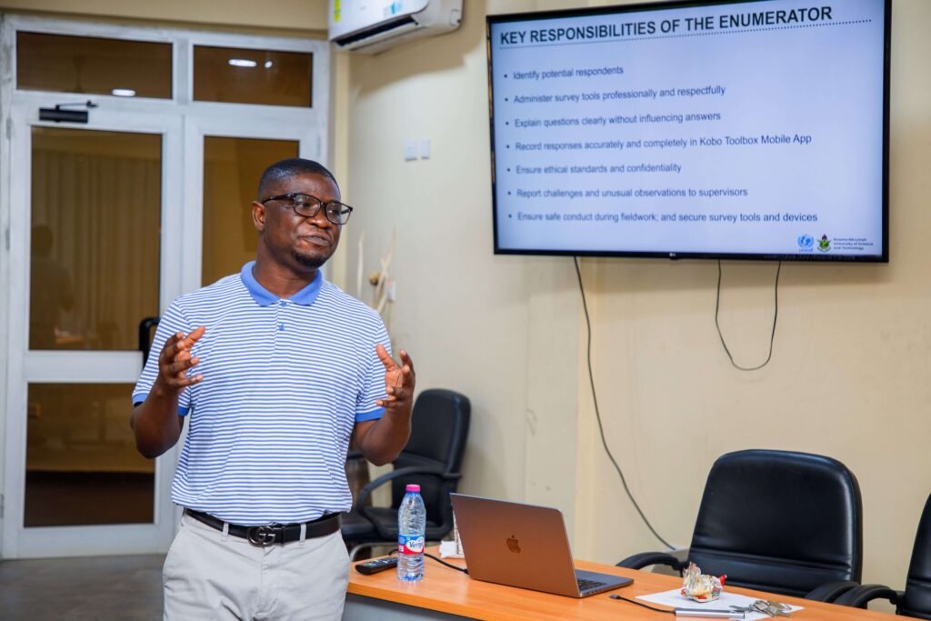 KNUST-UNICEF PCA Project Trains Enumerators