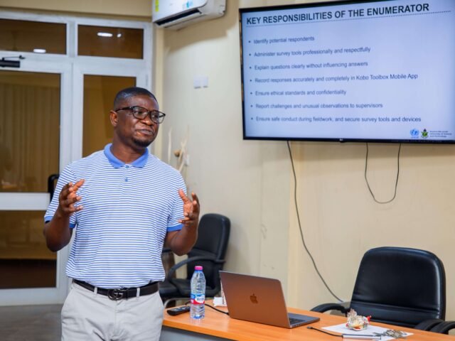 KNUST-UNICEF PCA Project Trains Enumerators